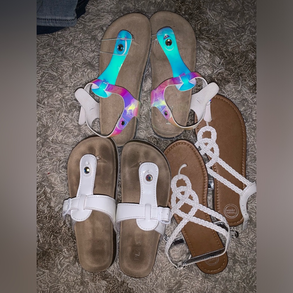 Girls size 4 sandals